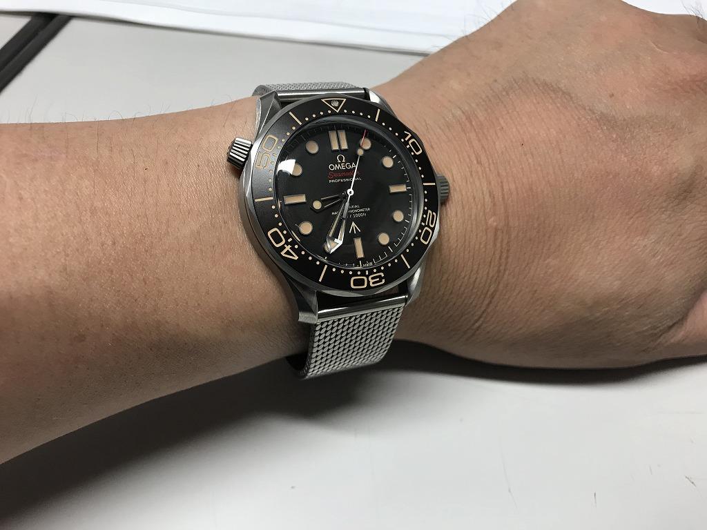Omega Seamaster Diver 300M black steel on steel