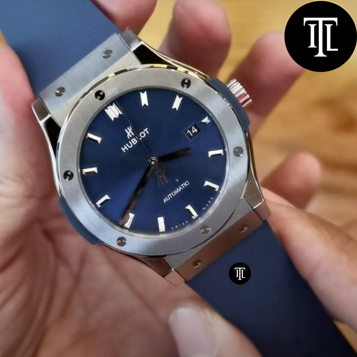 Hublot Classic Fusion Titanium Blue 42mm