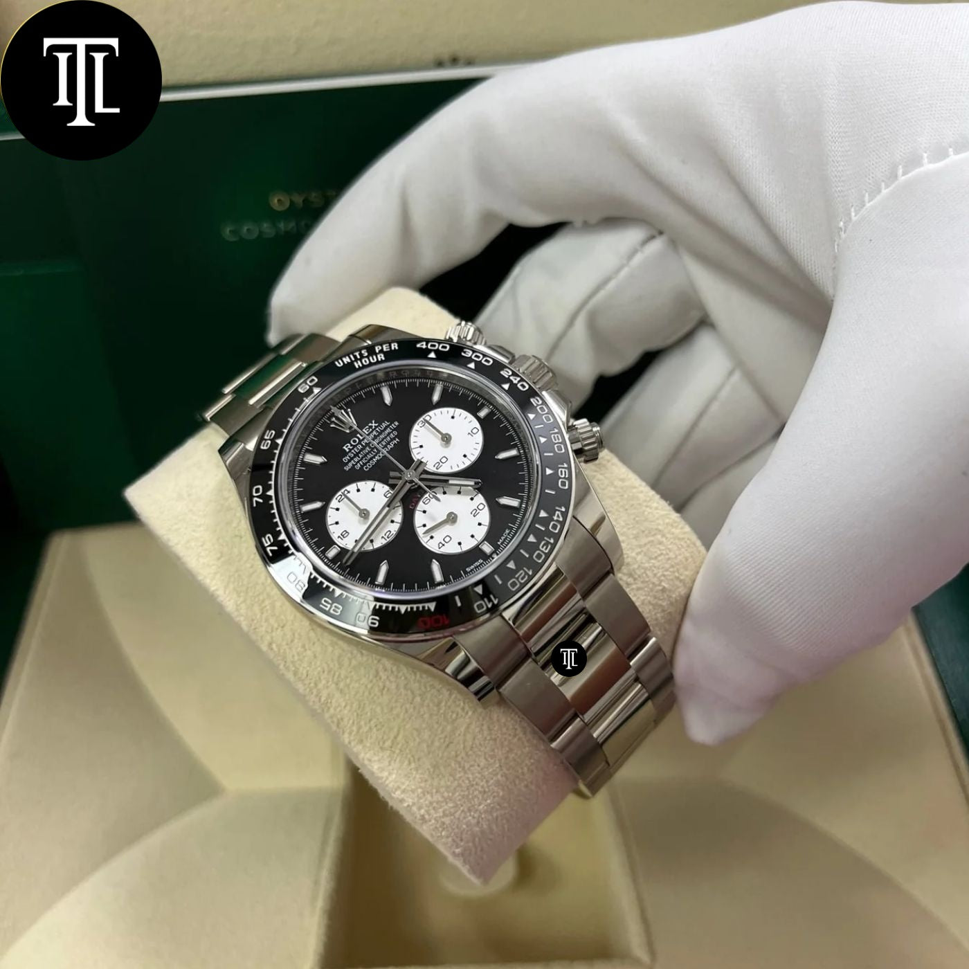 Rolex Daytona White Gold Lemans