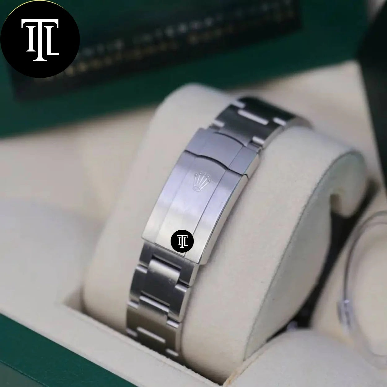 Rolex oyster perpetual vert