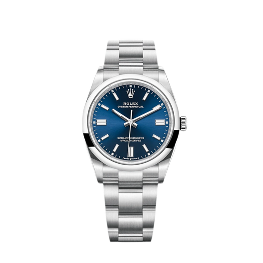 Rolex Oyster Perpetual Blue Dial 36mm