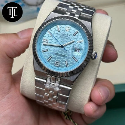 Rolex Land-Dweller bleu glacier 36mm