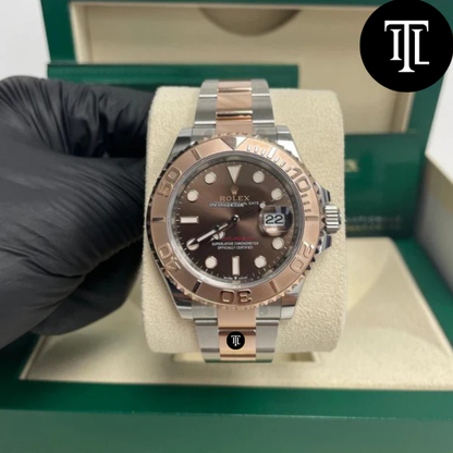 ROLEX YACHT-MASTER Marron