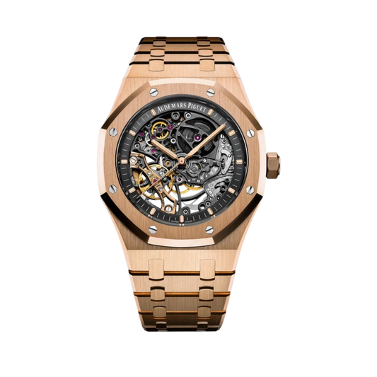Audemars Piguet royal Oak skeleton or rose