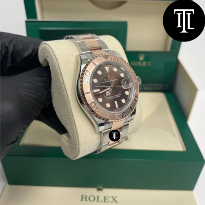 ROLEX YACHT-MASTER Marron