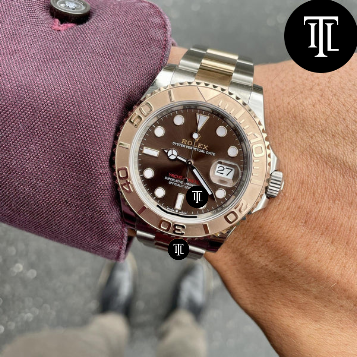 ROLEX YACHT-MASTER Marron