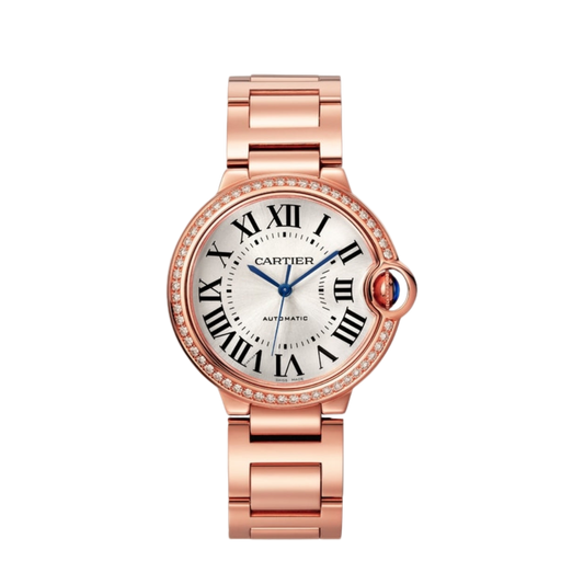 Ballon Bleu de Cartier Or Rose Sertie