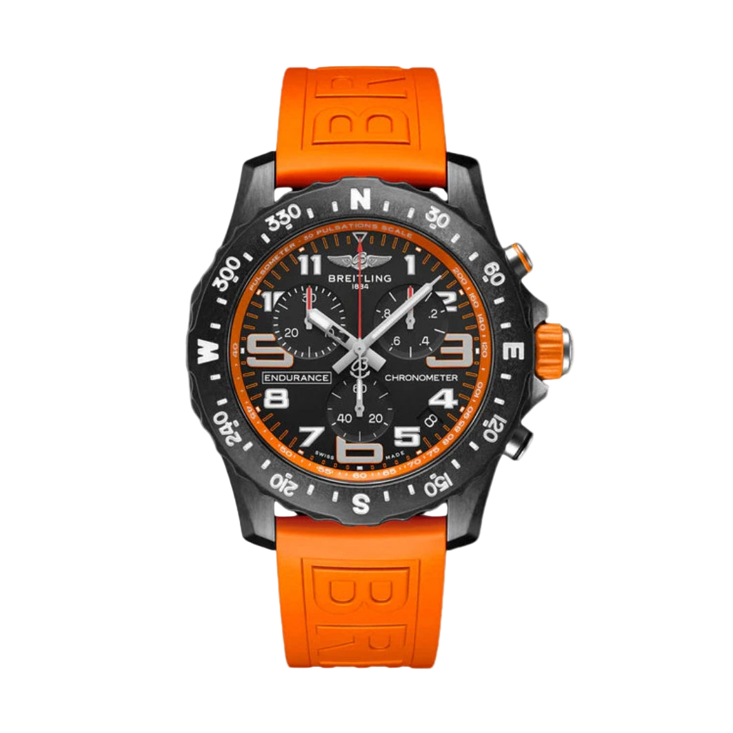 Breitling Endurance Pro Orange & Noir