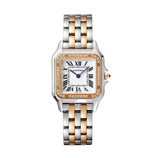 Cartier Panthere Two tone Diamond gold silver