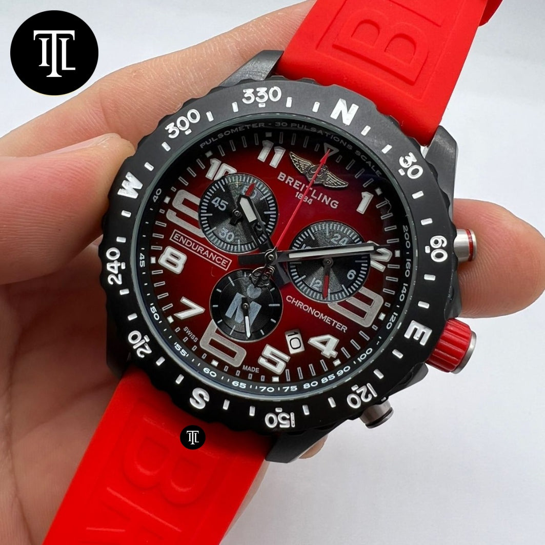 Breitling Endurance Pro - Rouge Noir