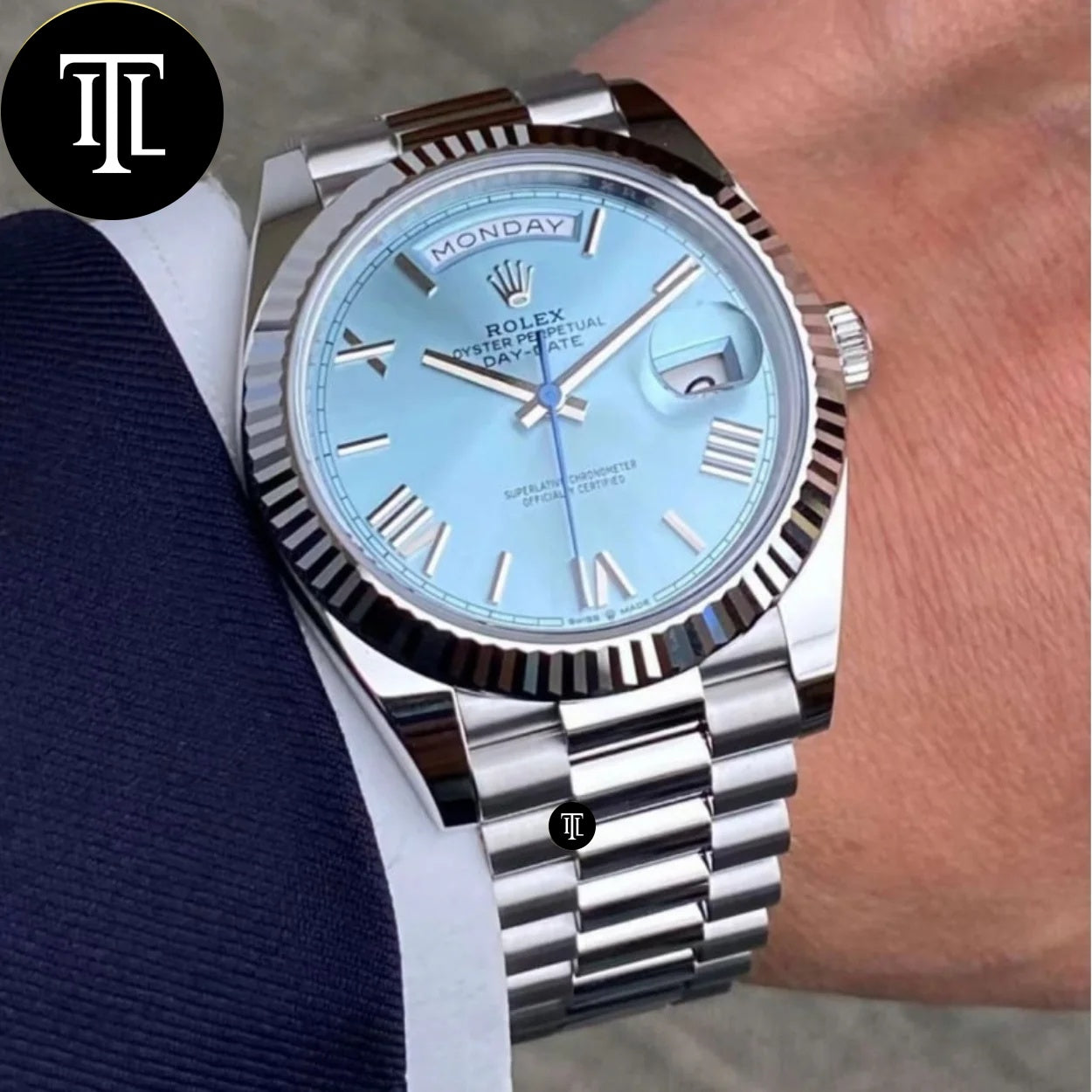 ROLEX PLATINUM DAY-DATE 41MM