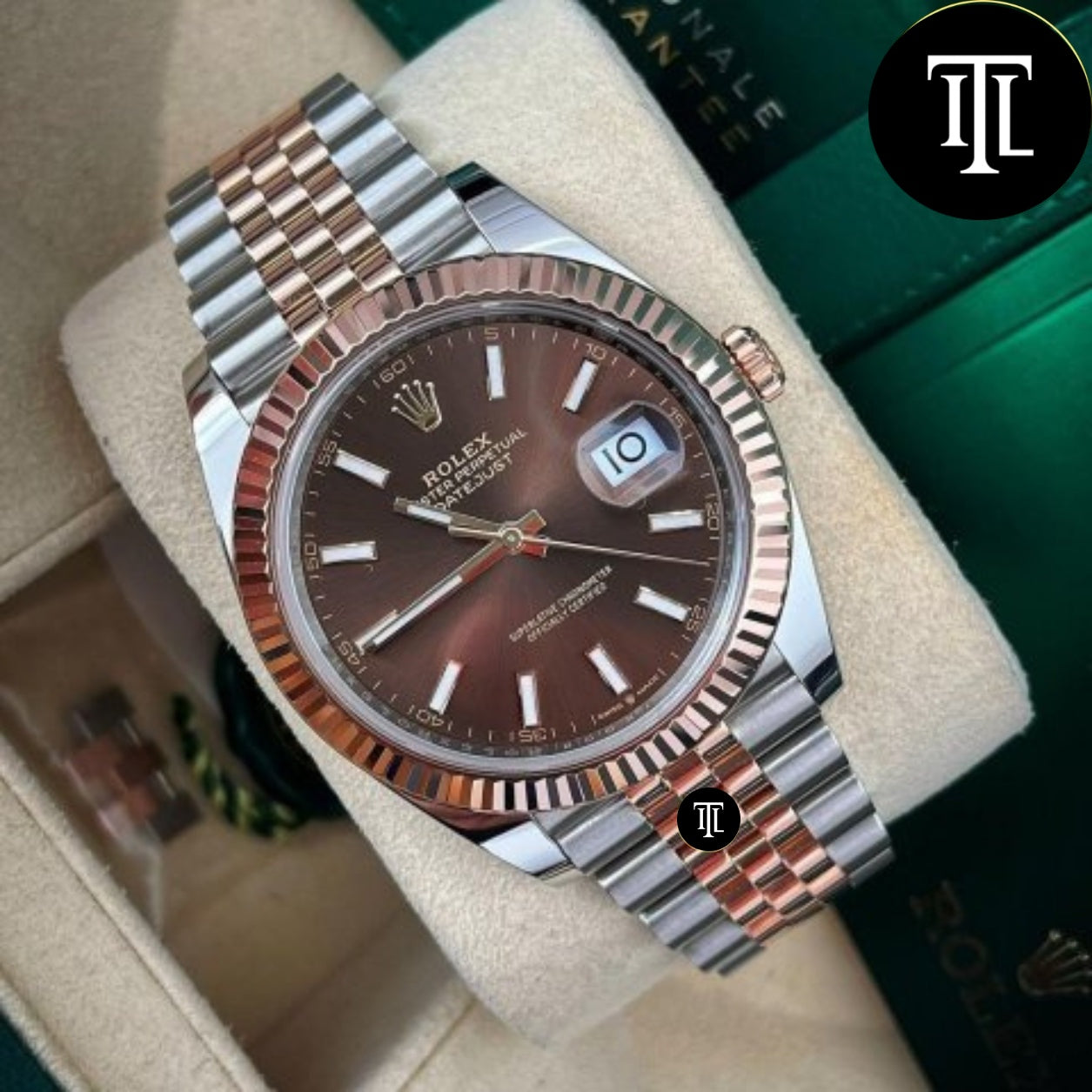 Rolex Oyster Perpetual Marron