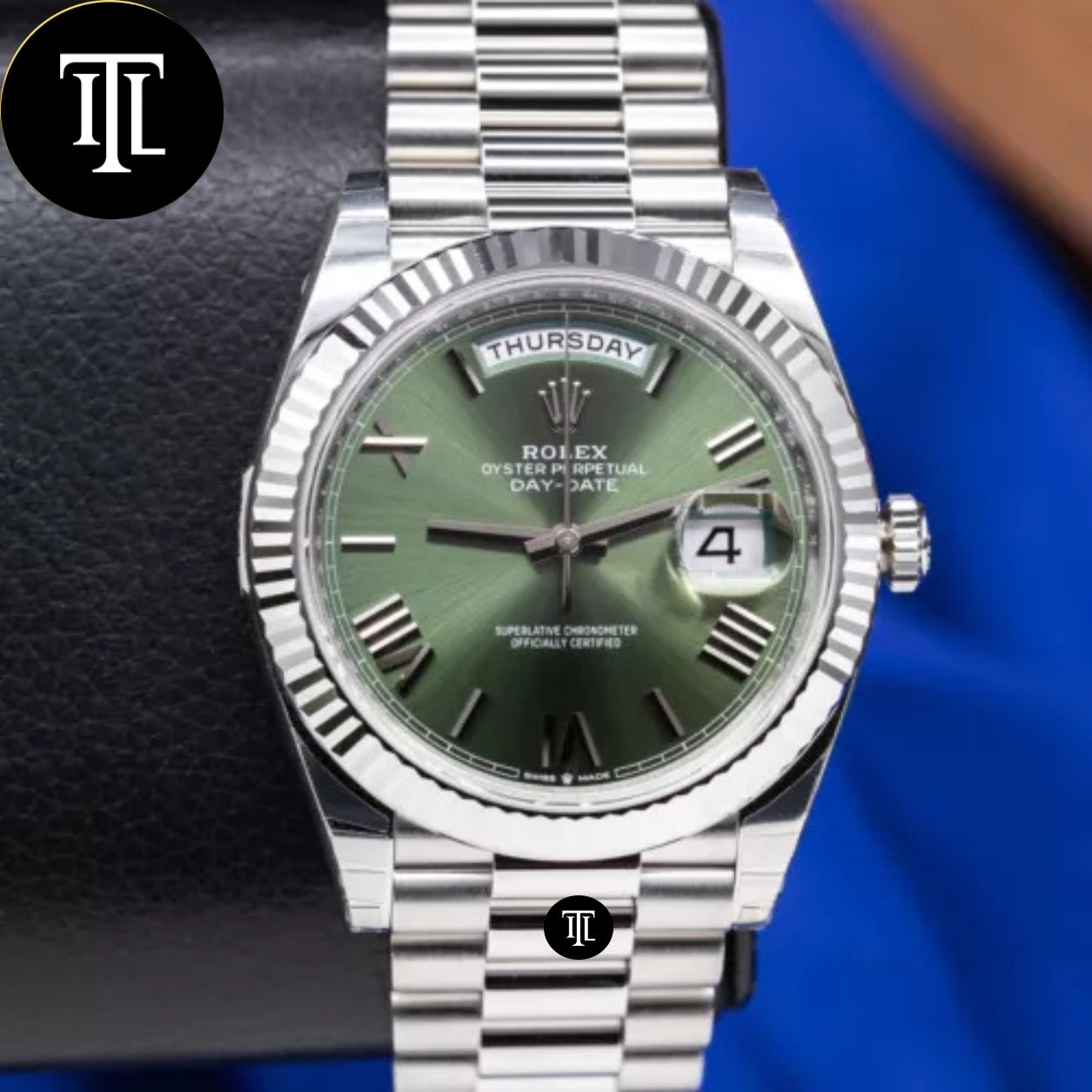 Rolex Day-date vert