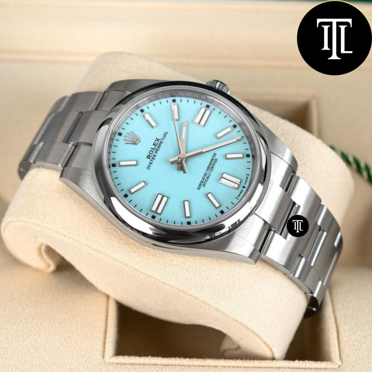 Rolex Oyster Perpetual Turquoise