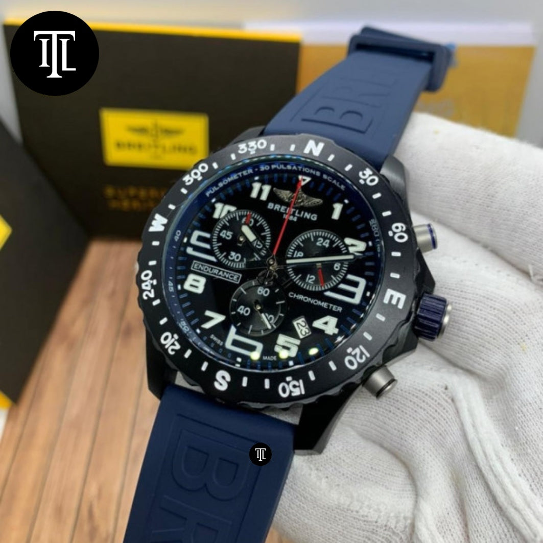Breitling Endurance Pro - Bleu Noir