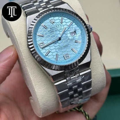 Rolex Land-Dweller bleu glacier 36mm