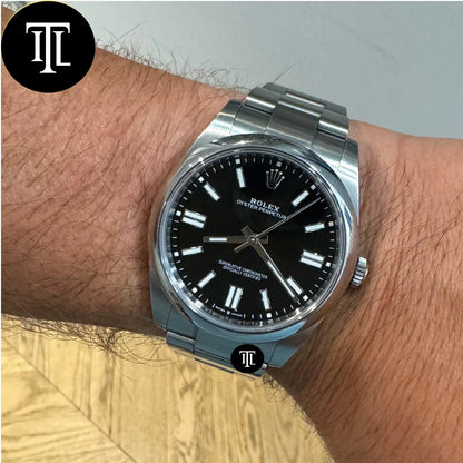 Oyster Perpetual Classique 124300 Noire 41mm