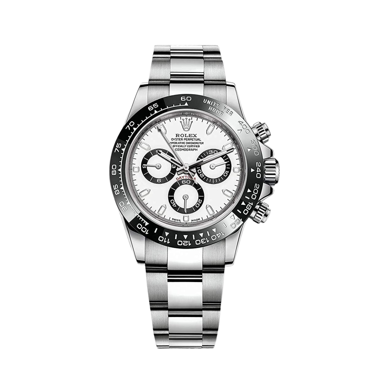 Daytona Cosmographe Fond Blanc Montre