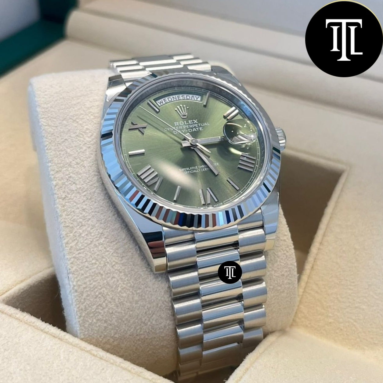 Rolex Day Date Vert