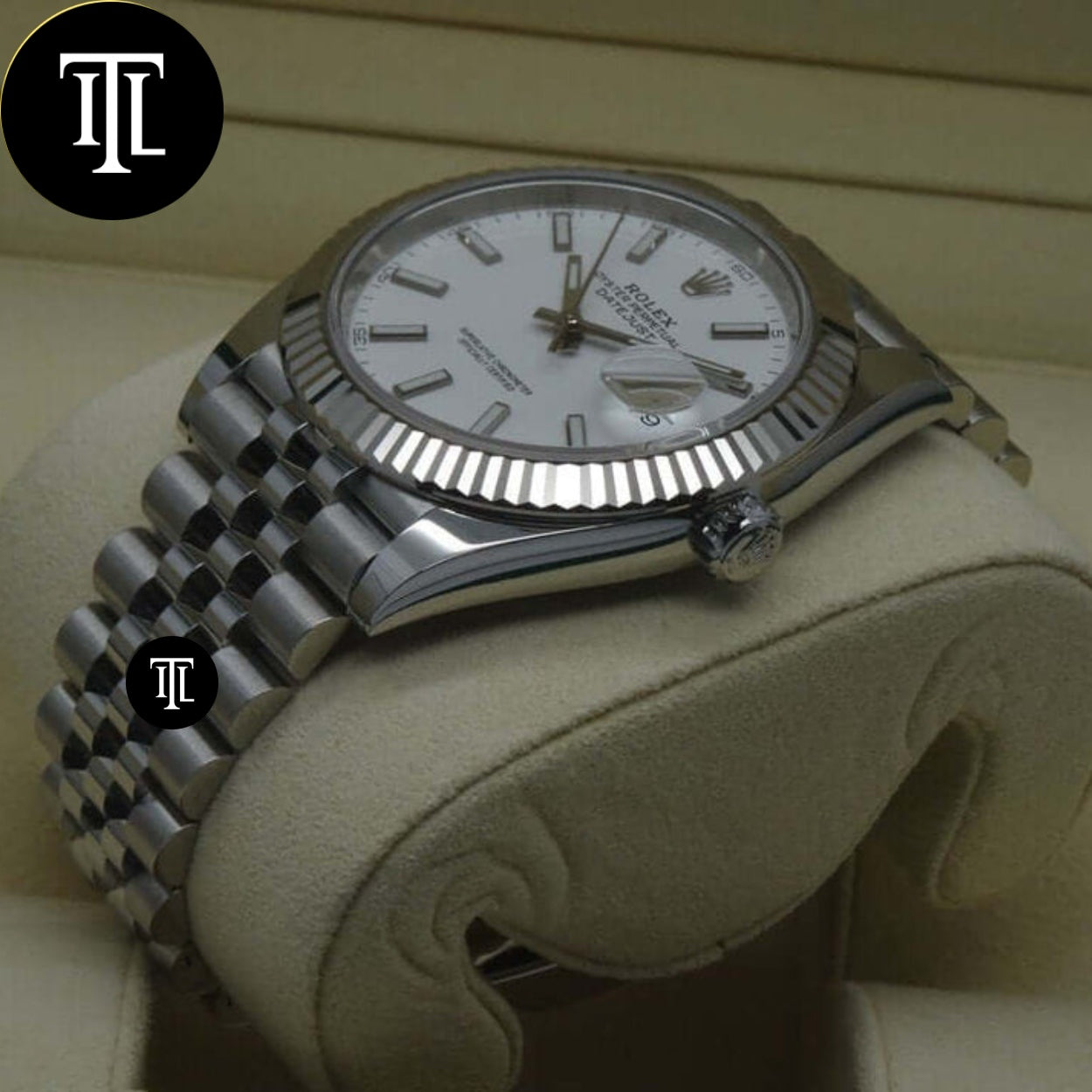 Montre Datejust 41 Blanc Jubilé