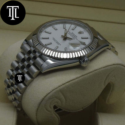 Montre Datejust 41 Blanc Jubilé