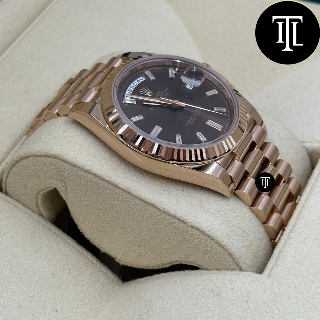 Rolex Day Date Everose Gold