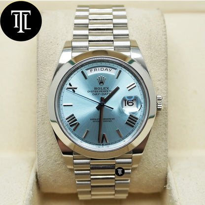 ROLEX PLATINUM DAY-DATE 41MM