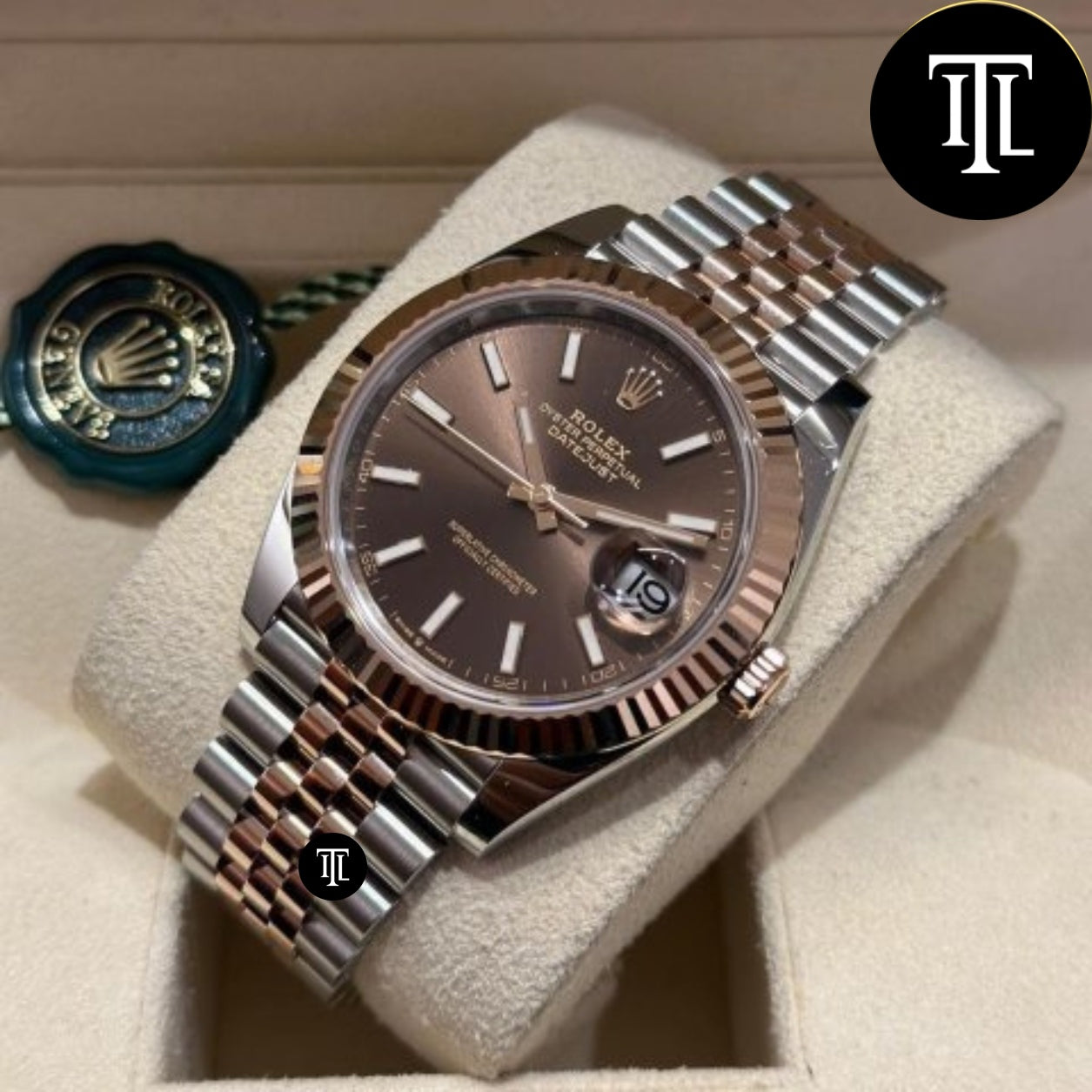Rolex Oyster Perpetual Marron