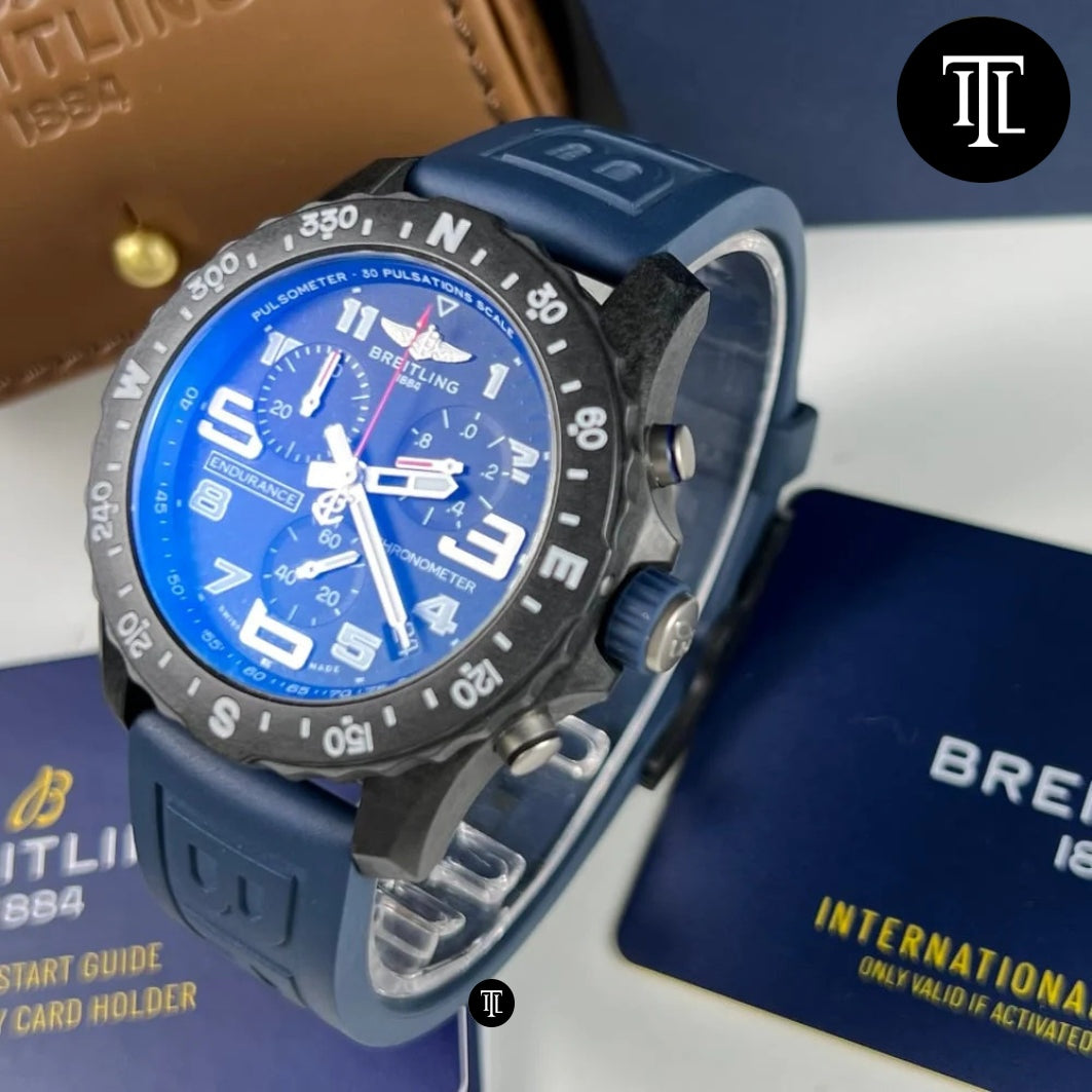 Breitling Endurance Pro - Bleu Noir