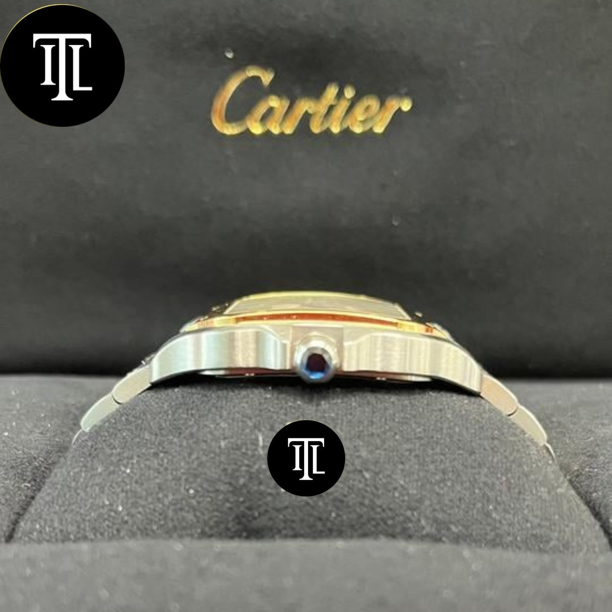 Cartier skeleton dore et argente