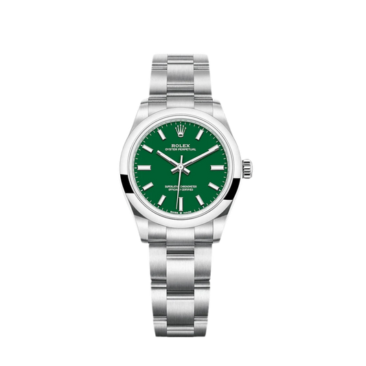 Rolex oyster perpetual vert