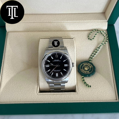 Oyster Perpetual Classique 124300 Noire 41mm