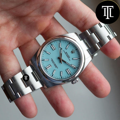 Rolex Oyster Perpetual Turquoise
