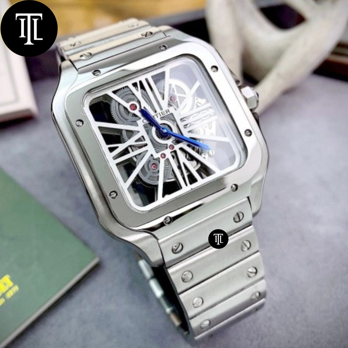 Cartier Santos de Cartier Skeleton – Grand Modèle (WHSA0015)