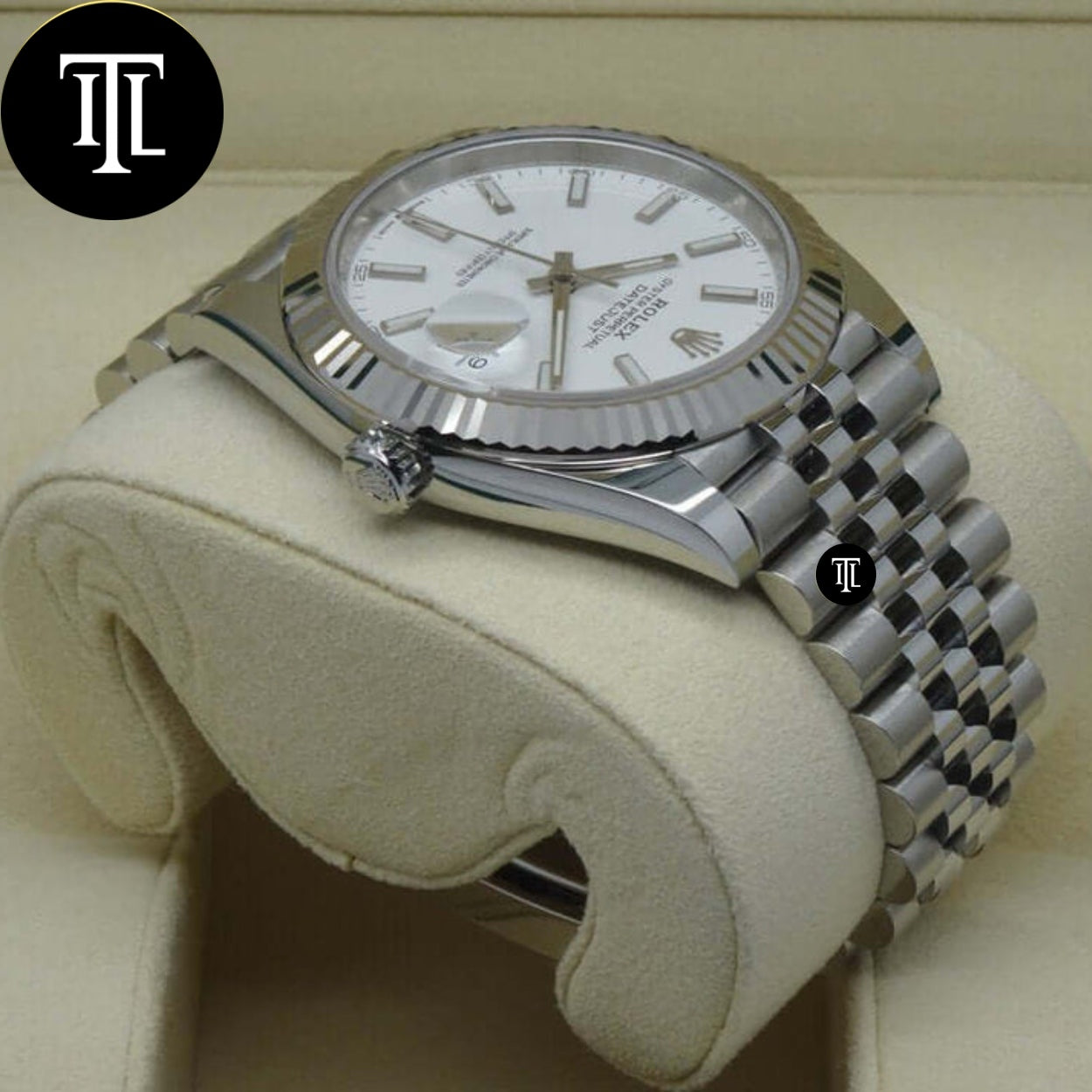 Montre Datejust 41 Blanc Jubilé
