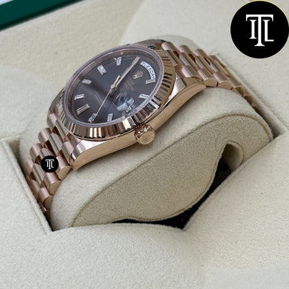 Rolex Day Date Everose Gold