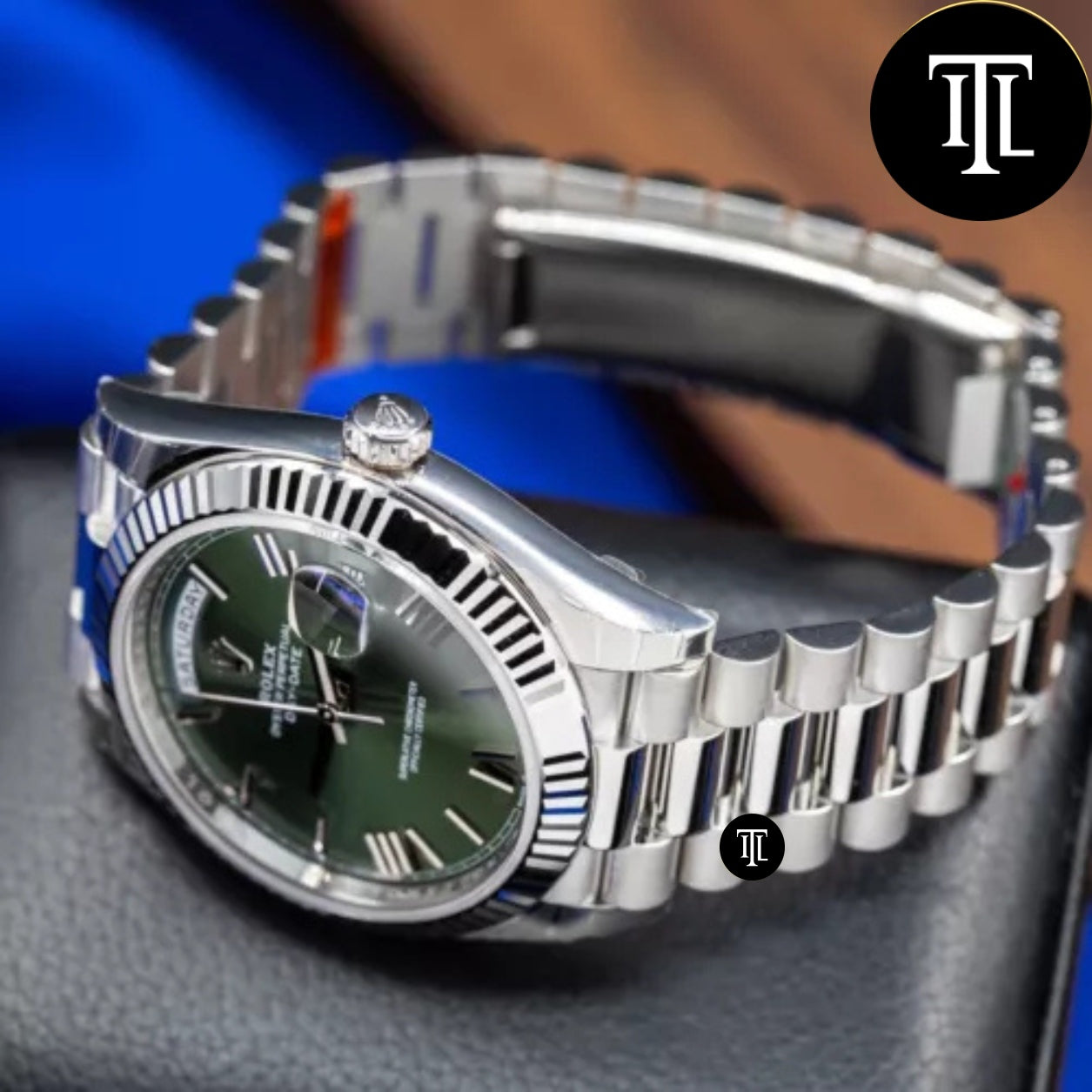 Rolex Day-date vert