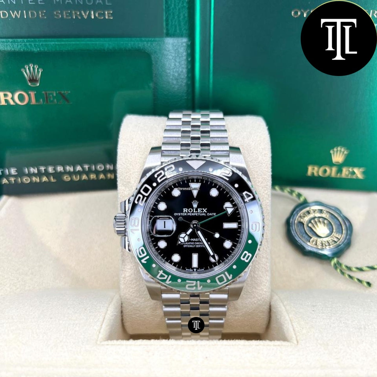 GMT-MASTER II SPRITE JUBILEE vert-noir
