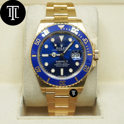 Rolex Yellow Gold Submariner Date