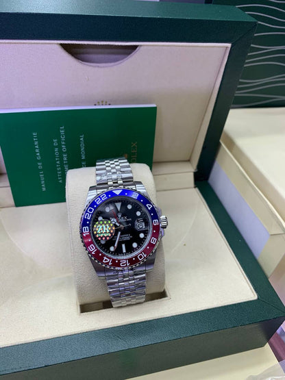 GMT-MASTER II Pepsi Montre bleu-rouge