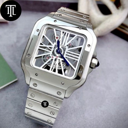 Cartier Santos de Cartier Skeleton – Grand Modèle (WHSA0015)