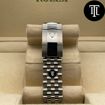 ROLEX DATEJUST Argent-bleu