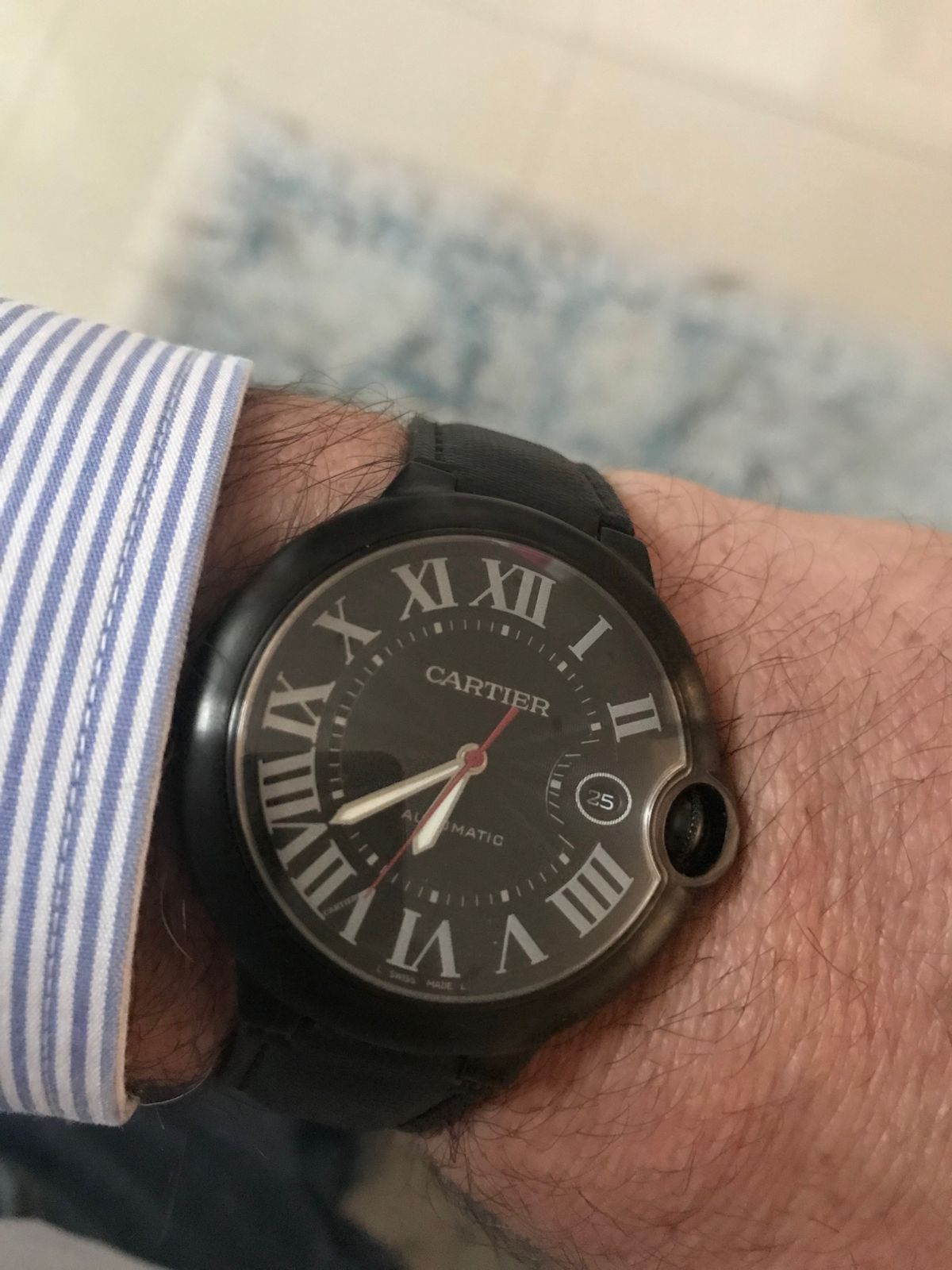 Ballon Bleu de Cartier Carbone
