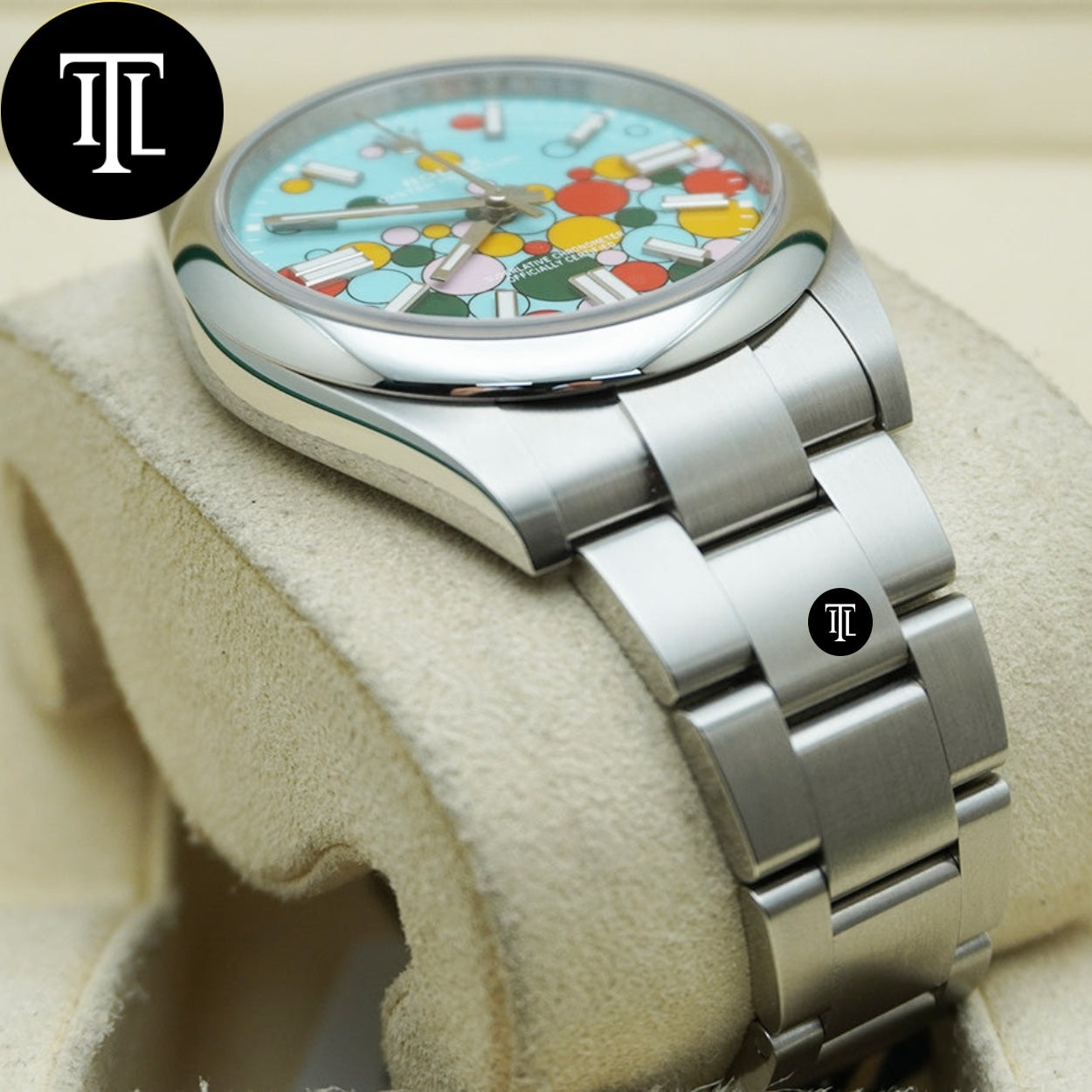 Rolex Datejust 41mm Tiffany Blue Celebration Dial Smooth Bezel