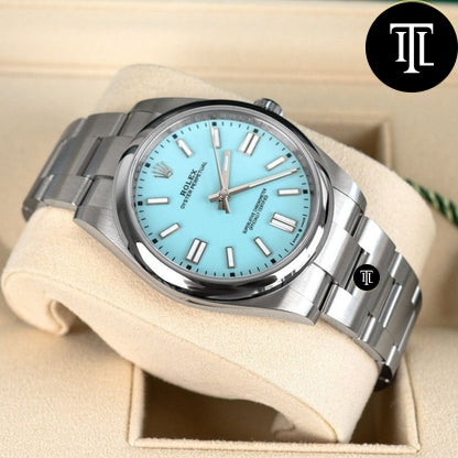 Rolex Oyster Perpetual Turquoise