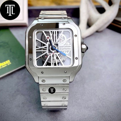 Cartier Santos de Cartier Skeleton – Grand Modèle (WHSA0015)