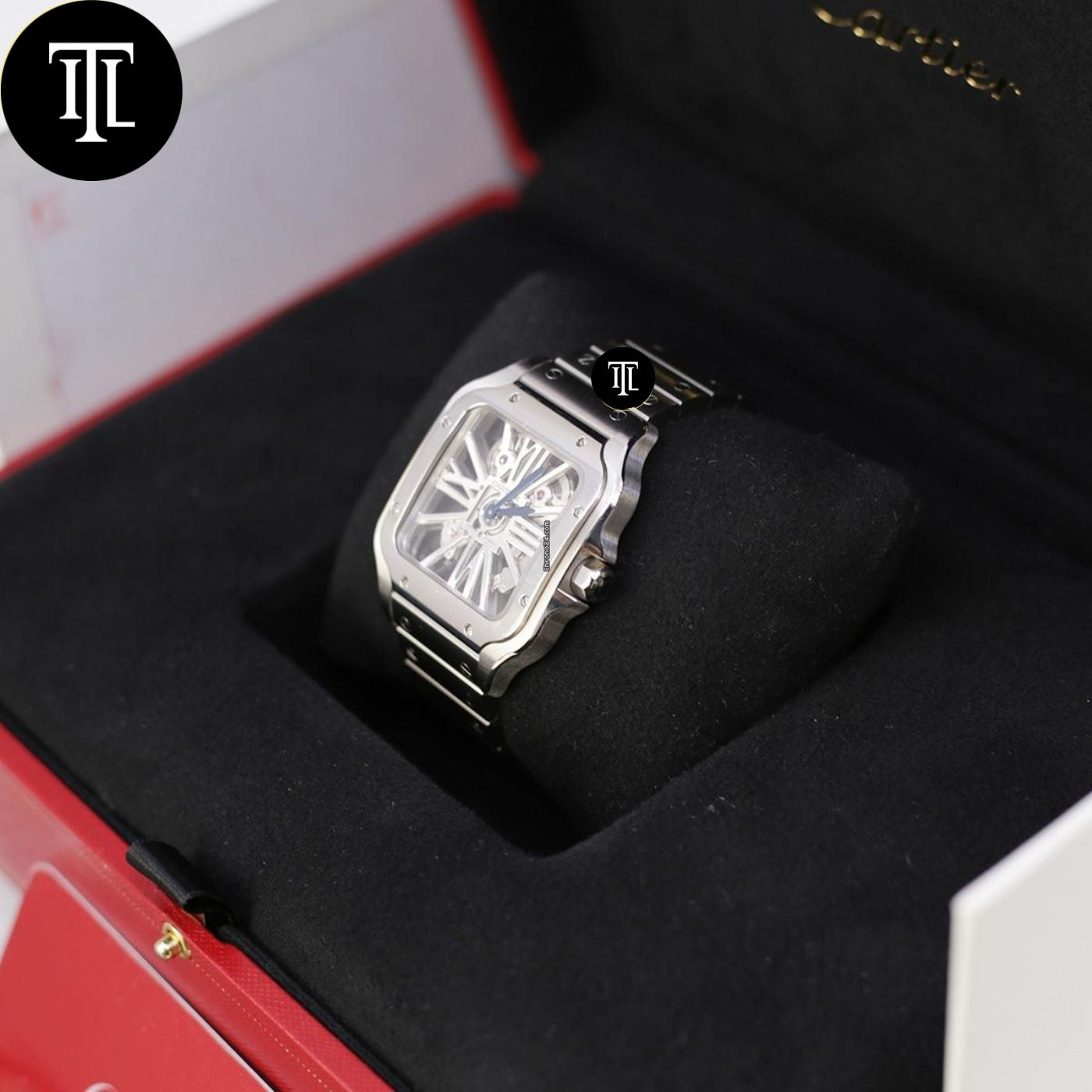 Cartier Santos de Cartier Skeleton – Grand Modèle (WHSA0015)