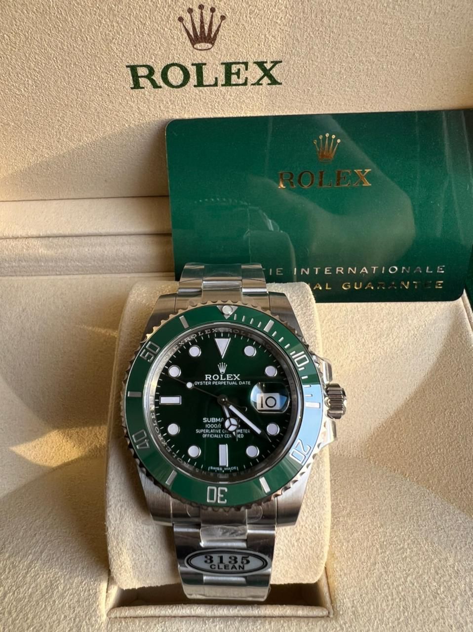 Submariner Vert "Hulk" 116610LV