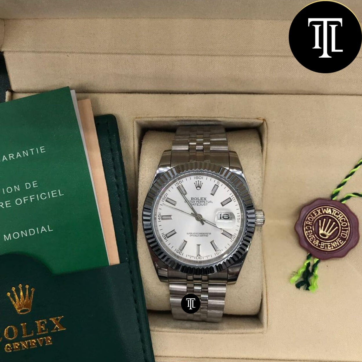 Montre Datejust 41 Blanc Jubilé