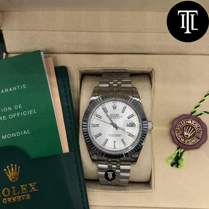 Montre Datejust 41 Blanc Jubilé